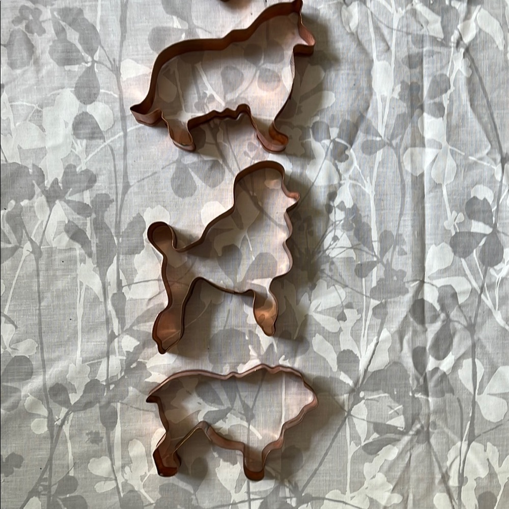 Martha Stewart Vintage Copper Cookie Cutters Set - Picture 5 of 11